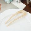 U-Shaped Hairpin Female High-End Sense Antique New Chinese Disc Hair Hairpin Headgear Simple Modern Daily Hairpin