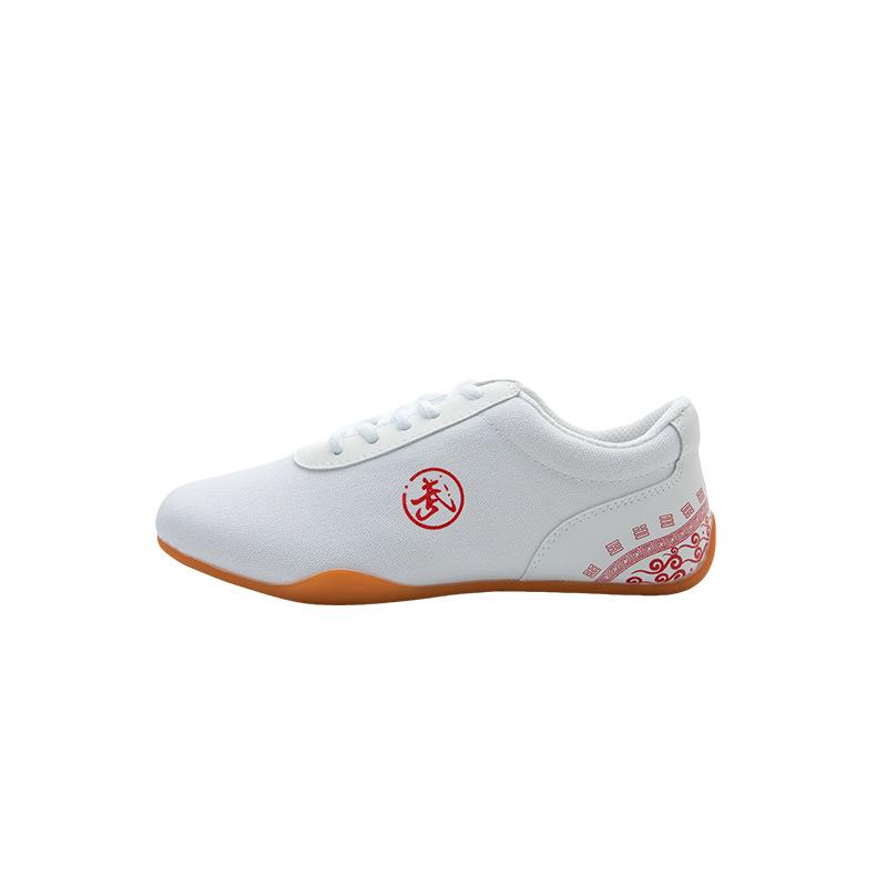 Fitness Tai Chi Shoes Soft Soled Kung Fu Performance Training Shoes Canvas Karate Martial Arts Shoes SPORTS Taekwondo Cloth Shoe