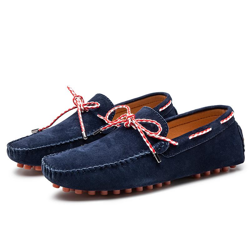 

Spring and summer 2024 large size casual foot cover Doudou shoes outdoor versatile men s shoes breathable hollow soft sole men s shoes 38 темно-синий