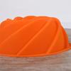 12pcs/set Silicone Silicone Swirl Pan Food Grade Spiral Cake Mold Muffin Cups  Dessert Baking