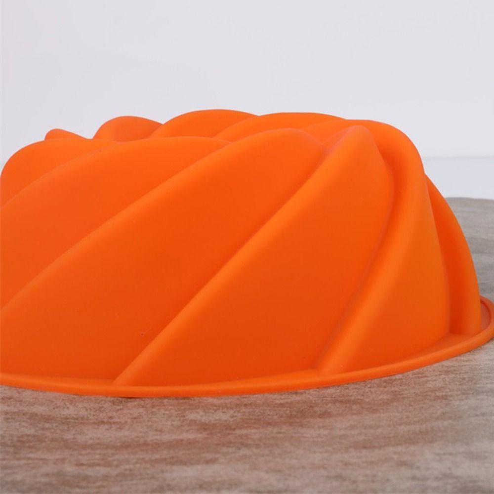 12pcs/set Silicone Silicone Swirl Pan Food Grade Spiral Cake Mold Muffin Cups  Dessert Baking