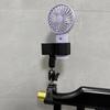 Portable Easy Installation Desktop Clamp with Anti Slip Rubber Pad for Secure Grip on Fan Light Microphones and More