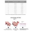 Nail Ring Plated with 8K Rose Gold, Couple Men's and Women's Ring Gypsy, High-end Full Diamond
