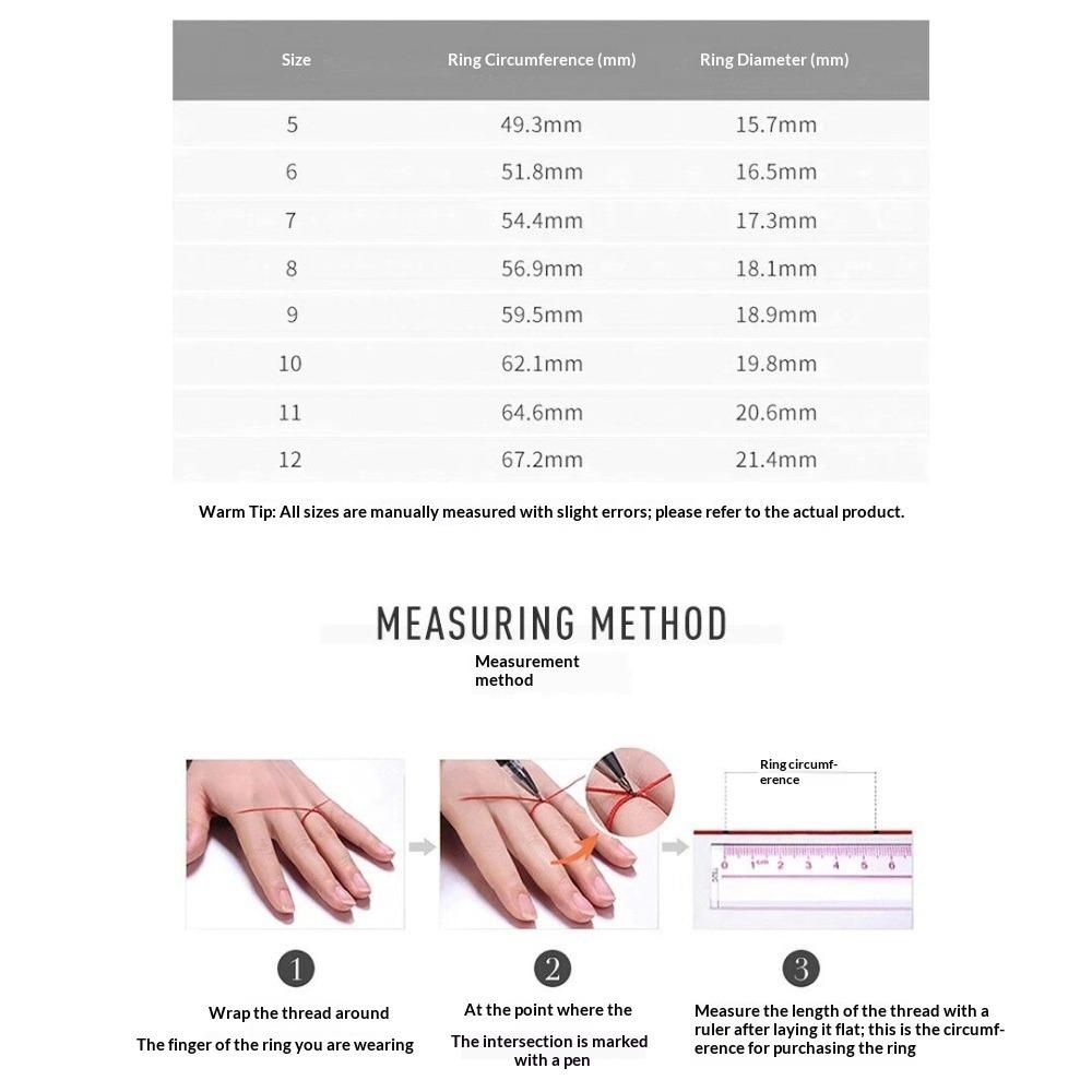 Nail Ring Plated with 8K Rose Gold, Couple Men's and Women's Ring Gypsy, High-end Full Diamond