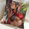 Game Genshin Impact Dehya Pillow Case Square Pillow Bedroom Sofa Leisure Comfort Cushion Car Home Decoration