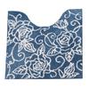 Senko Clear Rose Toilet Approximately 60 X 60 87938 Mat, Cm, Blue,