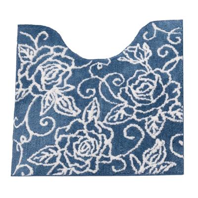 Senko Clear Rose Toilet Approximately 60 X 60 87938 Mat, Cm, Blue,