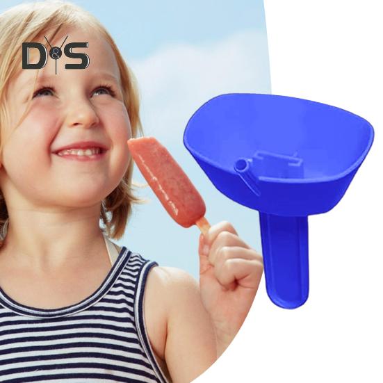 With Straw Ice Bar Holder Easy To Clean Practical No Sticky Messy Floors Popsicle Holder