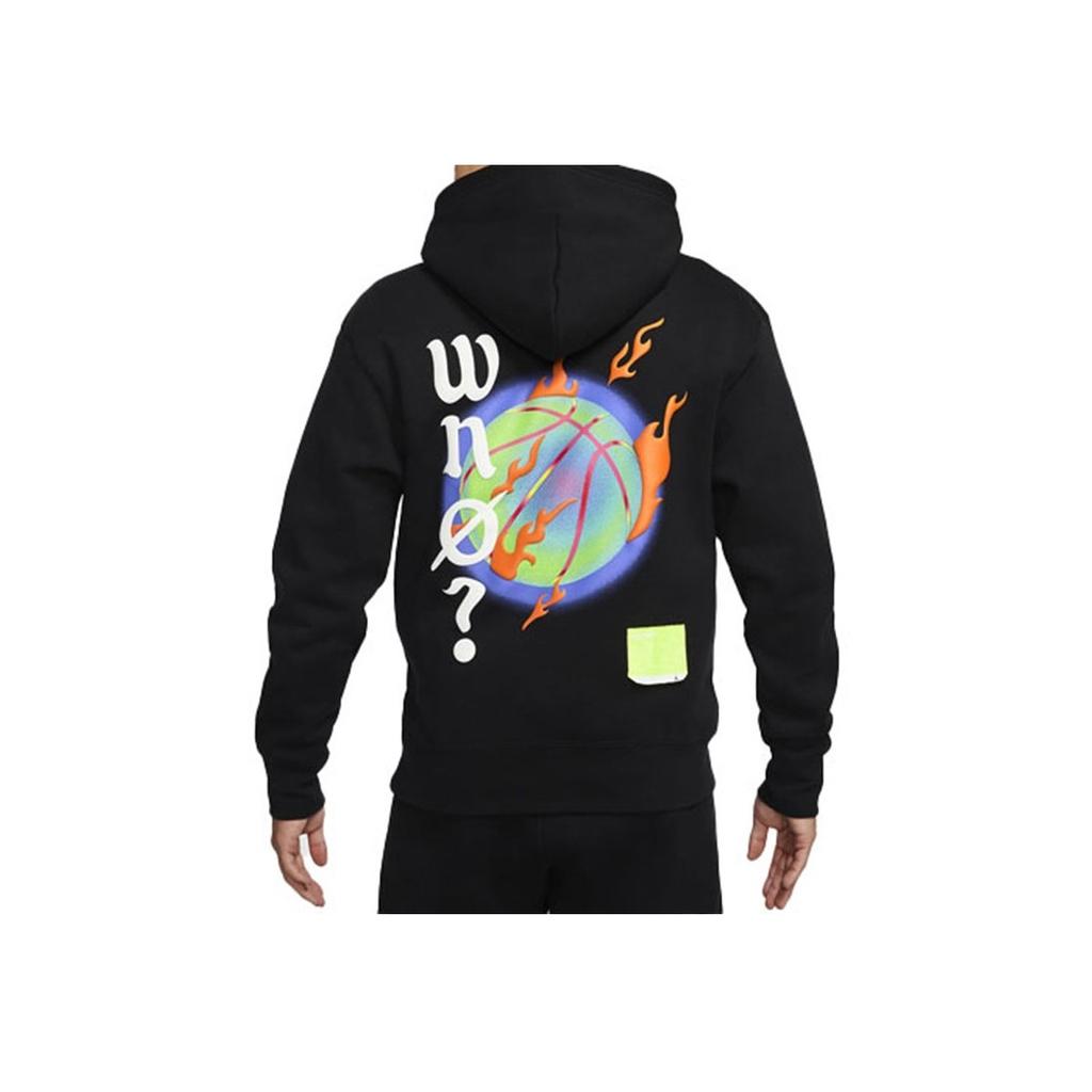 Jordan Why Not? Casual Sports Fleece Hoodie Men Tops Black DD3320-010