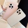 Soft Matte Candy Transparent Phone Case For iPhone 16 15 14 13 12 11 Pro Max X XR XS 7 8 Plus Shockproof Silicone Bumper Cover