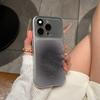 Glitter Large Window Gradient Case for For Iphone 17 16 1 Pro Max 14 13 Camera Protector Bling Colorful Shockproof Cover