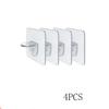 4/10pcs Wardrobe Divider Brackets Non-Marking Sticky Kitchen Cabinet Divider Brackets Anti-Side Slip Layer Support Brackets