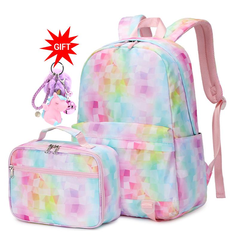 Fashion School Backpack For Girls Large School Bags For Girls Kid Waterproof Kawaii Female Backpack For Primary School Children