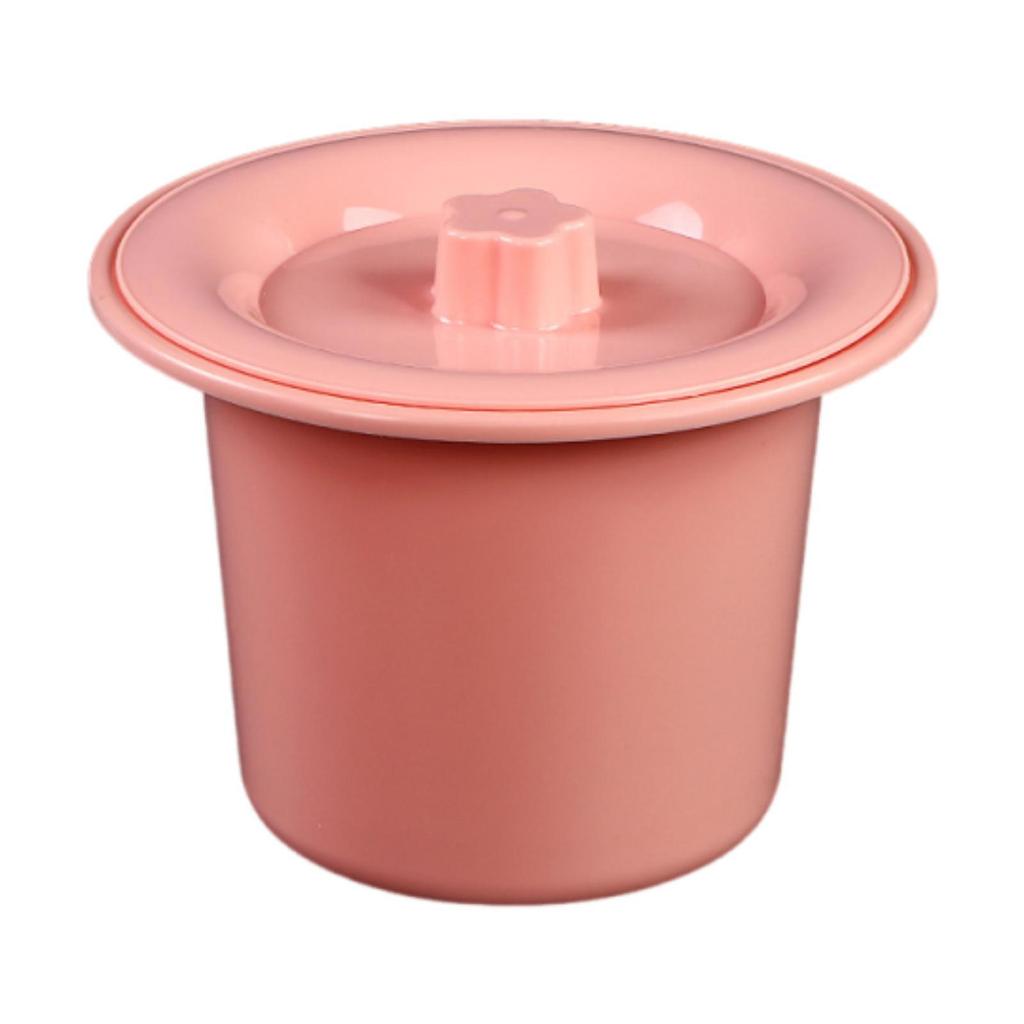Potty Urine Pot Toilet, Thickened Portable Bedpan, Spittoon with Lid Chamber Pot for Indoor Female Male Bedroom Children PP