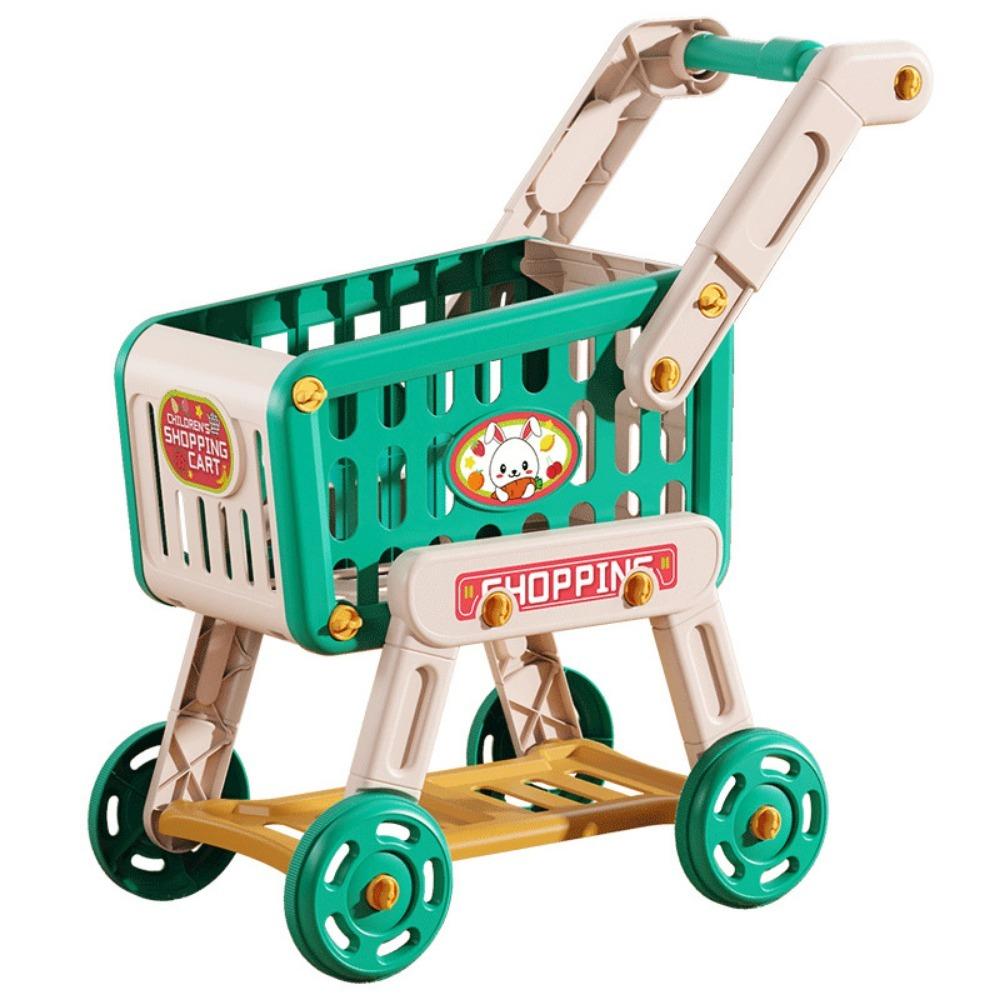 20PCS/Set Shopping Cart Toy Set Simulation Pretend Shopping Playset Toy  Boys Girls Gift