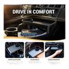 Car drink holder with tray, cup holder, drink and food storage, stable, easy to install, easy to use, multi-functional, non-slip, convenient storage,