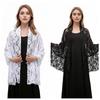Rose Long Wrap Sheer Evening Dress Scarf Fashion Lace Shawls  Women