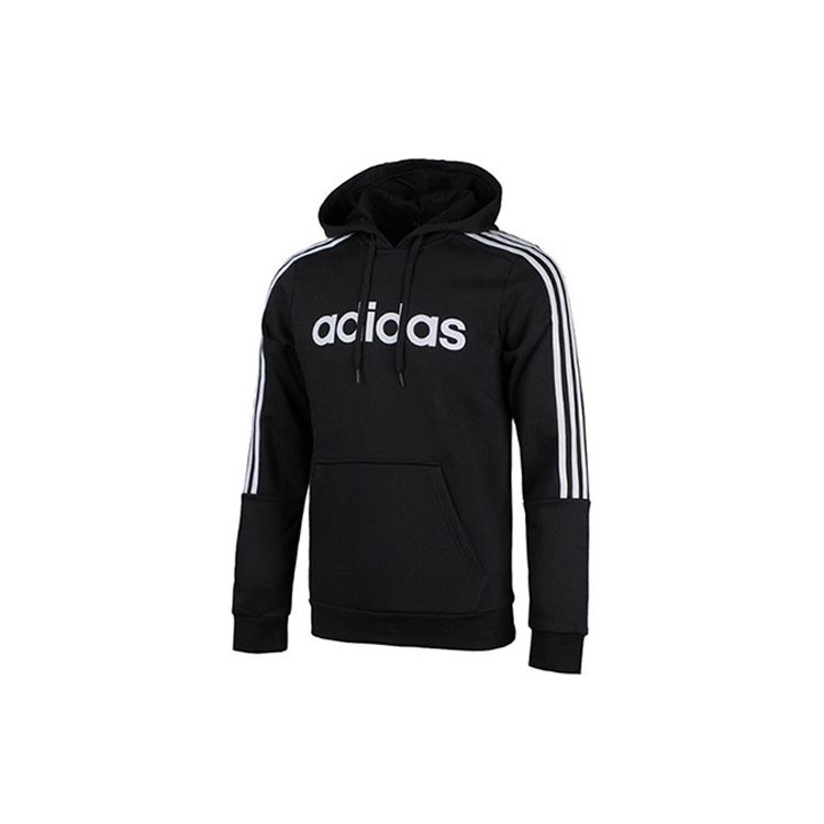 Adidas Hd Knit Fleece Hoodie Men Sweatshirt Black EI8984