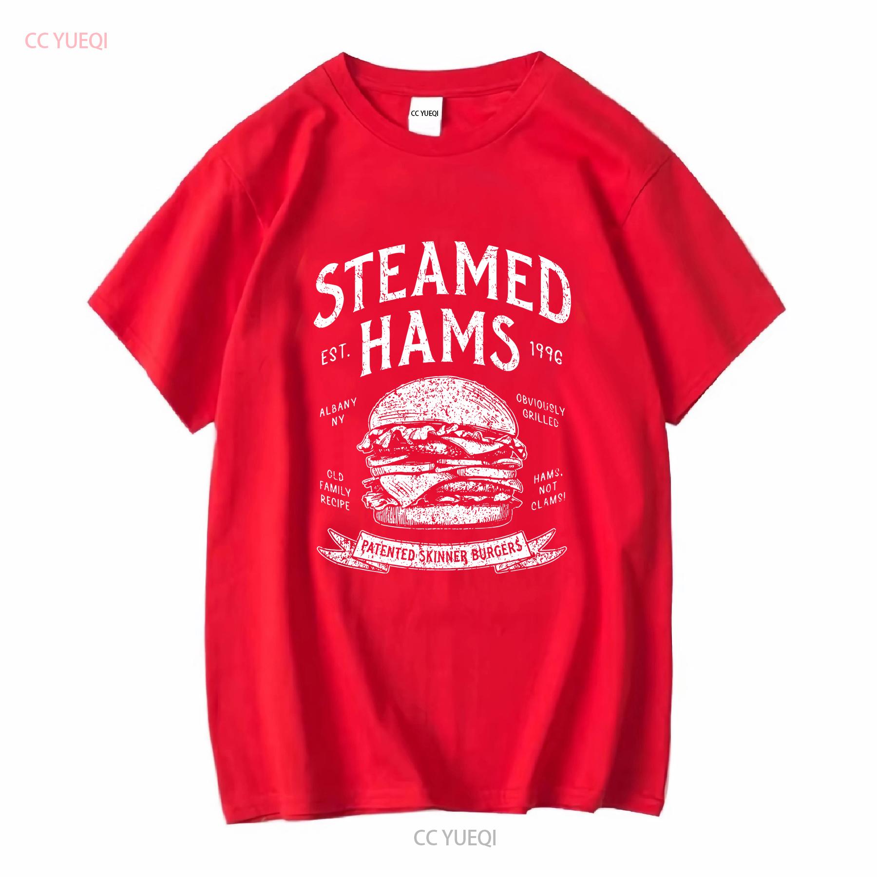Steamed Hams Burger Joint t shirt skinner funny meme top tee present gift vintage Washed Stylish Casual designer clothes homme S