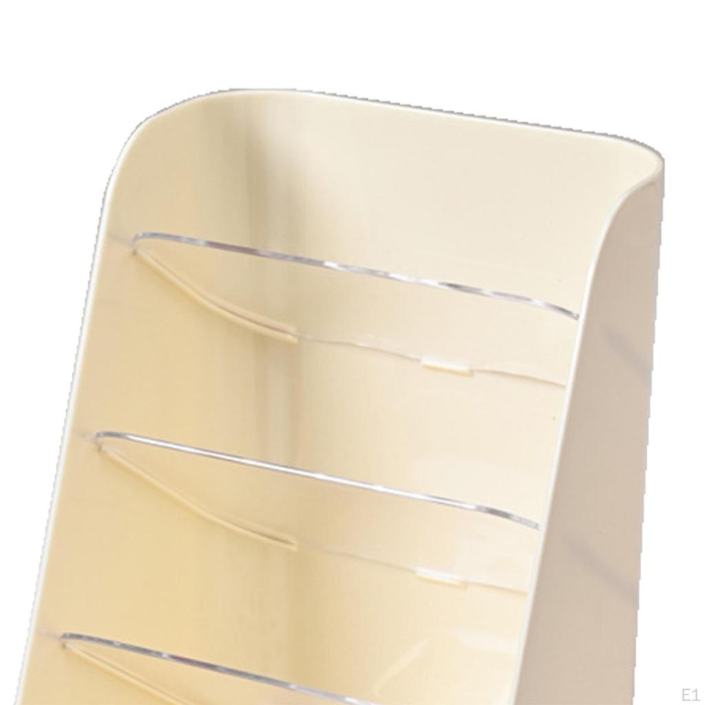 Desk Organizers Shelf Ladder Organizer Multiuse Makeup Brush Holder Cosmetic Storage Rack Table