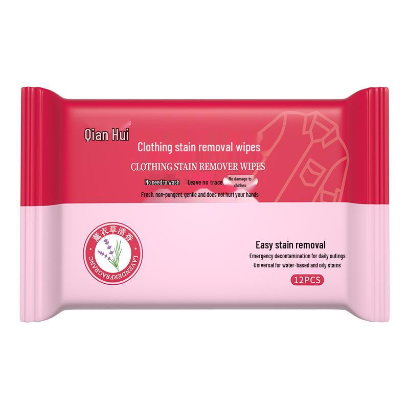 Portable Stain Remover Wipes for Clothes, White Shoes, Down Jackets – No-Wash Cleaning for Stains and Oil.