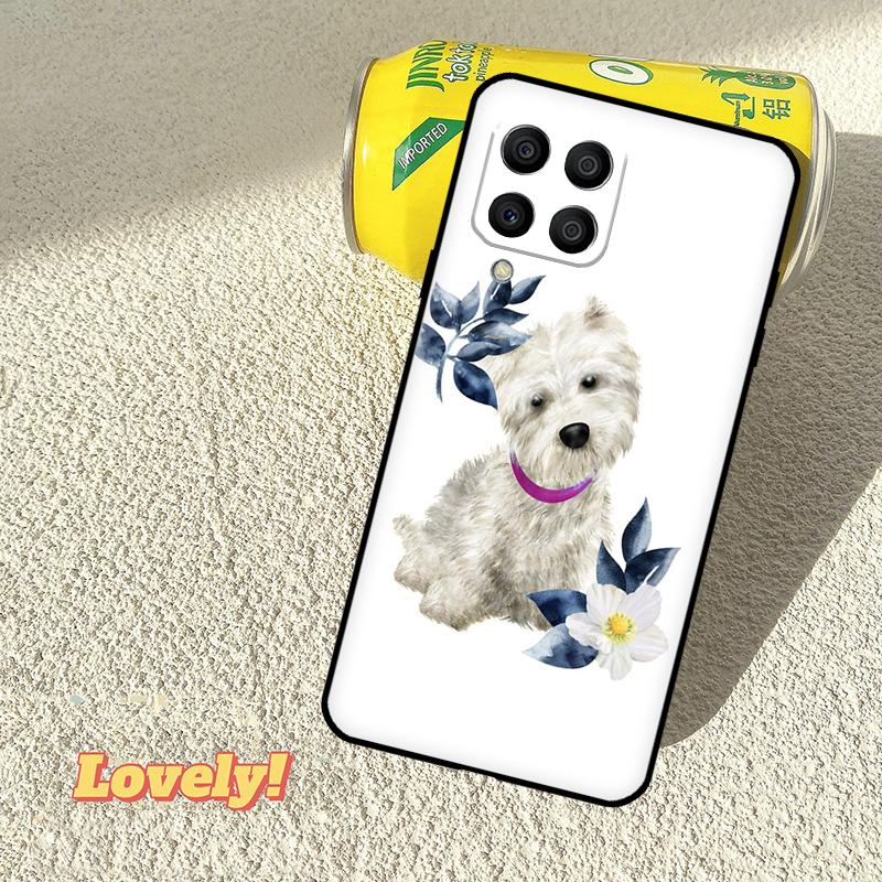Westie Dog Case For Samsung Galaxy M53 M16 M11 M21 M31 M35 M12 M13 M14 M15 M36 M56 M32 M52 M55 M34 M54