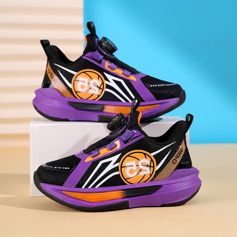 Boys' Mesh Breathable 2025 Running Shoes - Lightweight, Soft Sole, and Wear-Resistant for Casual Wear.