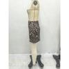 Leopard Print Skirt Internet Celebrity Ins Short Skirt Women's Autumn Skirt High Waist Slimming A-line One-step Skirt