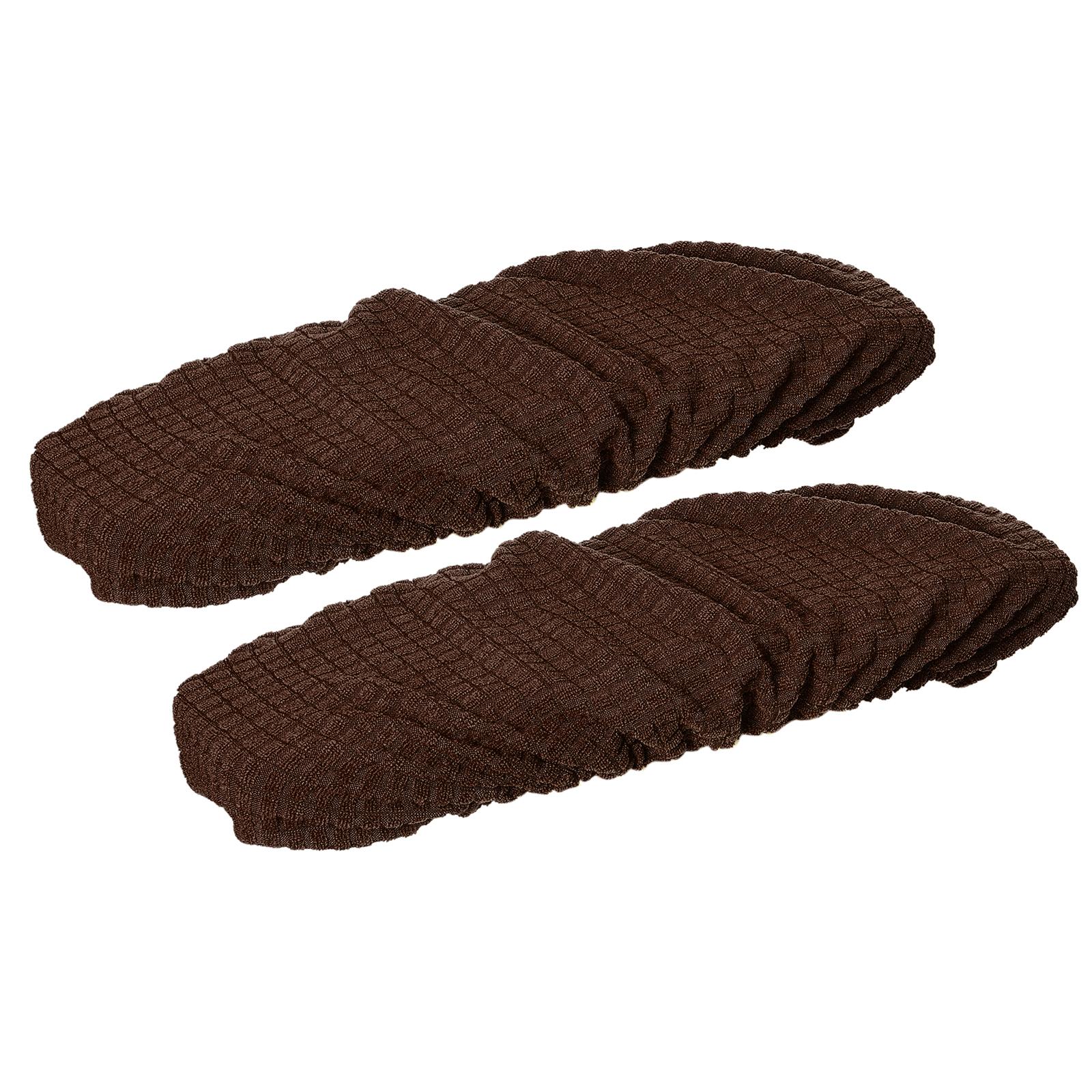 2/4 шт. Чехлы на подлокотники офисного кресла, Чехлы на подлокотники офисного кресла, Стираемые чехлы-протекторы на подлокотники компьютерного кресла, Поворотное офисное игровое 24x8cm