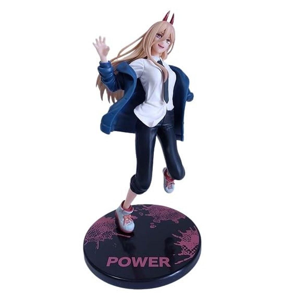 Taito Power Chainsaw Man Figure Ichiban Q Premium Choco Comic Jump Manga