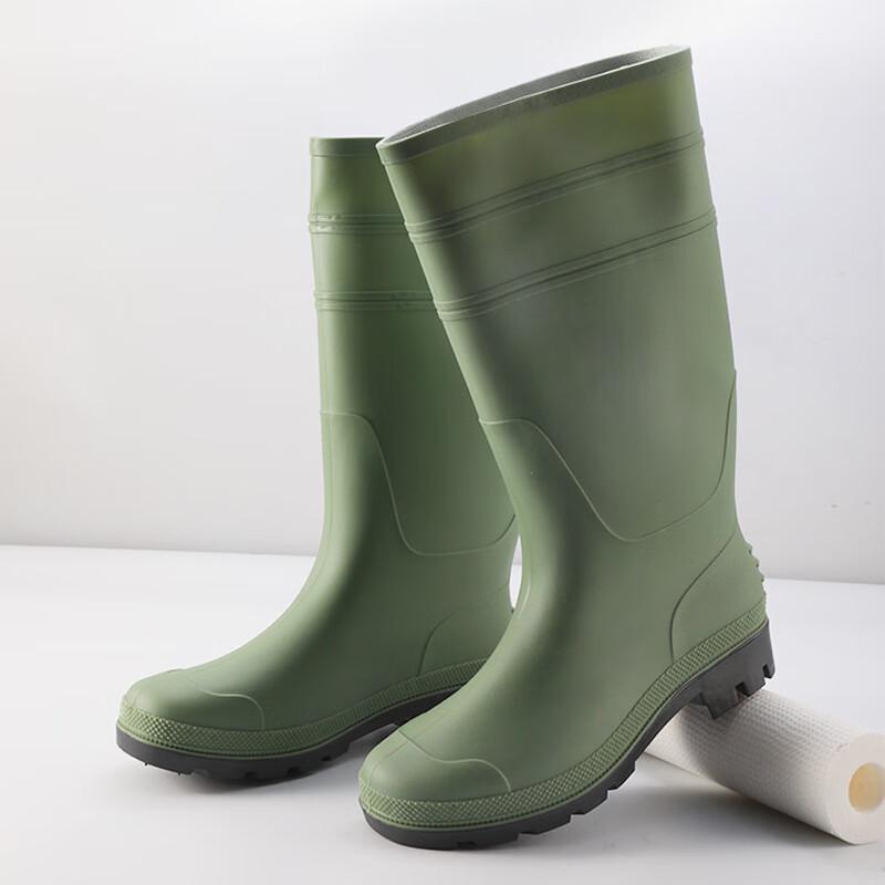 Bo Zong High-Top All-Season Work Rain Boots