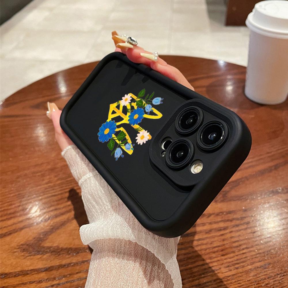 LZ27 National Emblem Heart Silicone Phone Case for SamsungA15 A35 S24 S23 Ultra S22 S21 Plus S20 FE A05 A06 A54 A55 A53 A14 M15 Shockproof Back Cover