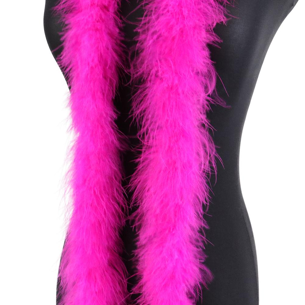 20G Měkké Marabu Peří Boa Pro Šperkařské Řemesla Doplňky Svatba Party Dekorace Pódiové Rekvizity Nadýchané Krůtí Peří