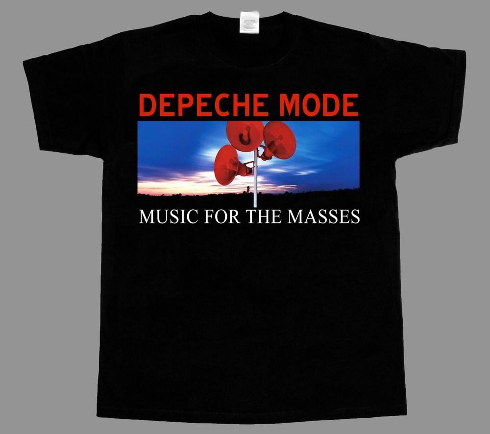 

DEPECHE MODE MUSIC FOR THE MASSES NEW BLACK TSHIRT 345XL Unisex T-Shirt L