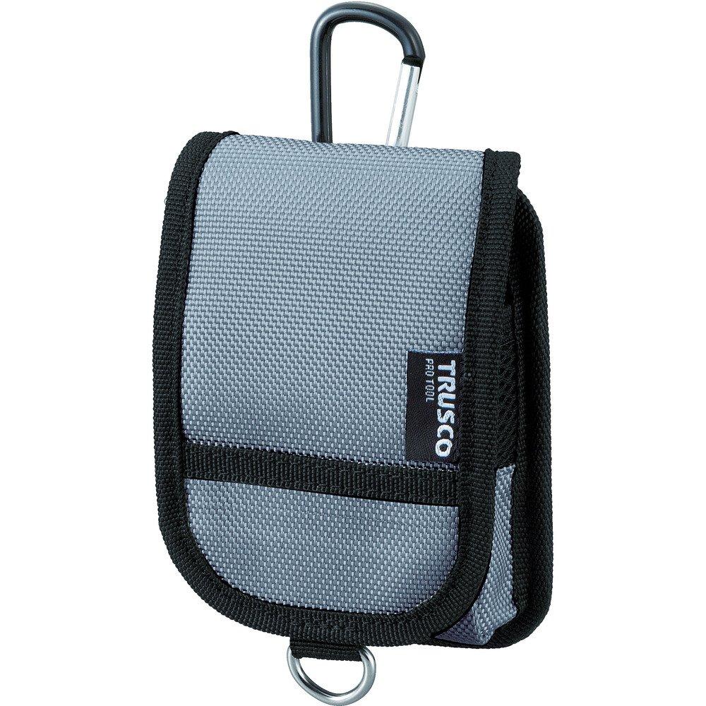 TRUSCO Compact Tool Case 1 Gray Wide, Pocket, TCTC1202W-GY
