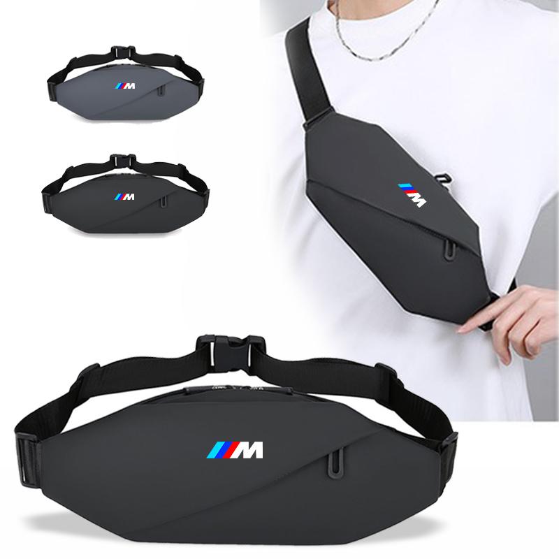 Car Interior Men Shoulder Crossbody Bag Business Coin Purse Wallet For BMW M X1 X3 X5 E30 E90 M3 F30 F20 F10 E46 E60 Accessories Bzdn55