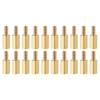 YOKIVE M2.5 Standoff Screws Brass Hex PCB Standoffs High Insulation Height Consistency for Motherboard (Gold Tone 9mm+6mm) 20pcs