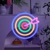Double-Sided LED Neon Light for Romantic Room Decor