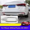 Fit For Nissan Altima/Teana J32  + Car Styling Rear Bumper Fog Light Frame Lamp Cover Trim Protector Decoration Accessories