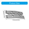 6pcs Slab Clamping Dogs for Woodworking Tools Pinch Dogs Router Sled Flattening Slabs and Benches Dog Hold Down Clamps