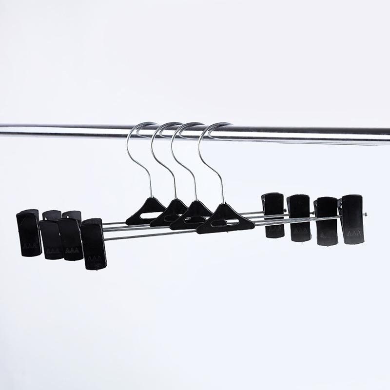 3pcs Multifunctional Drying Pants Rack, Household Seamless Pants Clip, Multi-purpose Clothing Store Display With Clip
