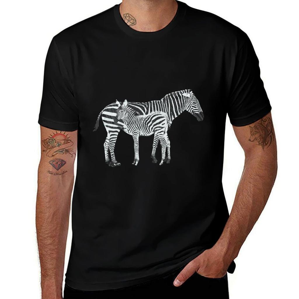 Zebras Tshirt Sporty Breathable Short Sleeve Tshirt