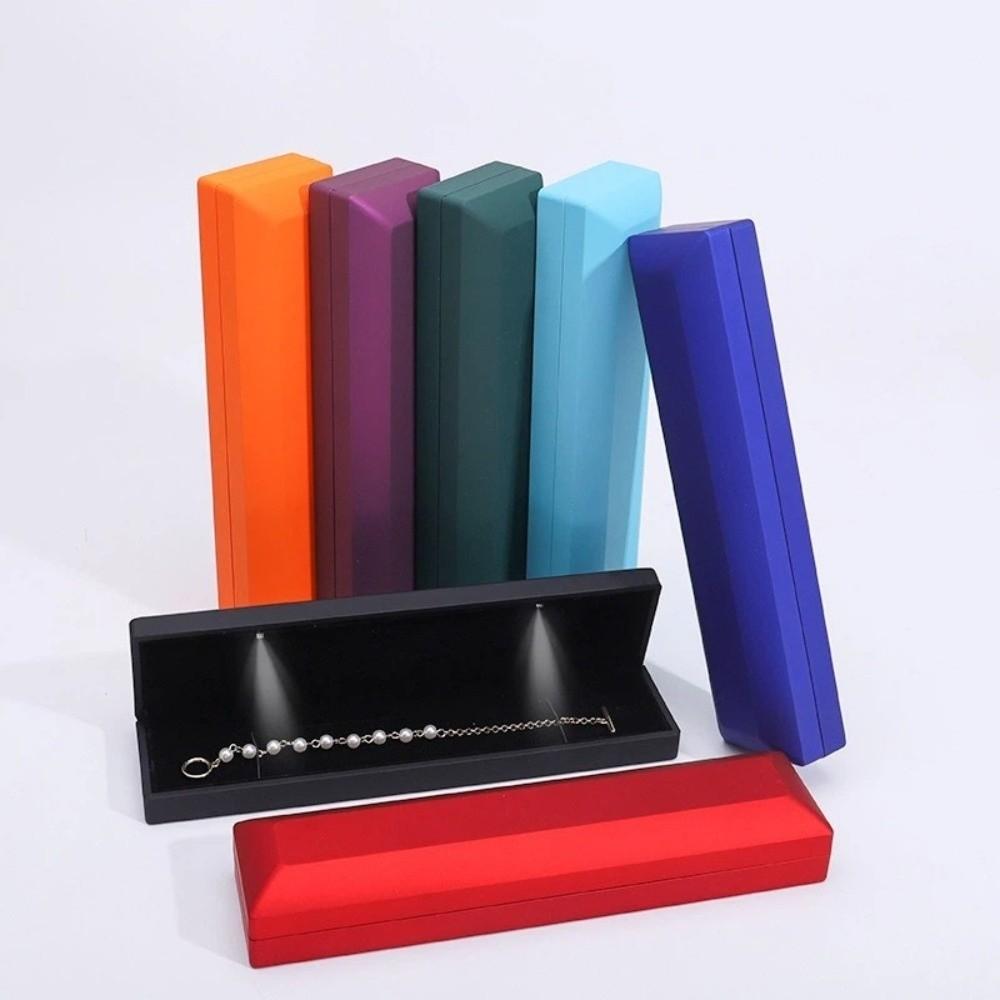 Jewelry Display Jewelry Gift Box Velvet Lined Necklace Storage Box Necklace