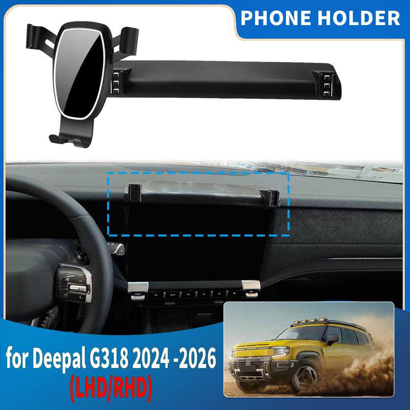 For Changan Shenlan Deepal G318 2024 2025 2026 RHD LHD Integrated Screen Mount Phone Holder Mount Car Accessoires