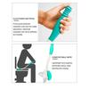 Toilet Self Wipe Aid Long Reach Wipe Tissue Grip Helper Paper Holders
