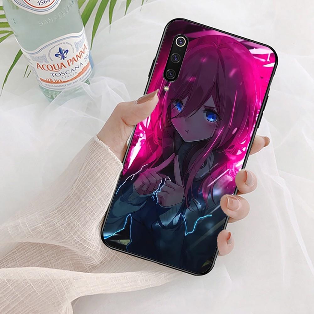 Nakano Miku Anime Phone Case For Xiaomi Mi 5X 8 9 10 11 12 Lite Pro 10T PocoX3pro PocoM3 Note 10 Pro Lite
