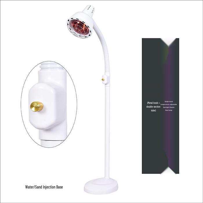 Adjustable Temperature Floor-Standing Heating Lamp for Home and Salon Use