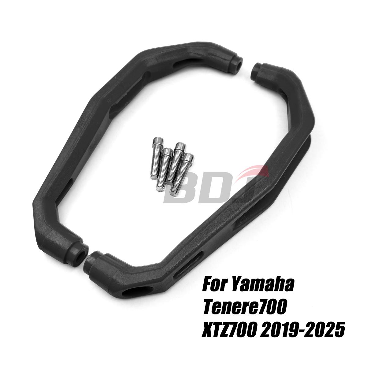 

BDJ Rear Grab Handle For Yamaha Tenere 700 T7 XT700Z 2019-2025 Passenger Seat Armrest Hand Grip Rail Bar Motorcycle Accessories Black-T700 Armrest