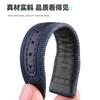 20mm 21mm Men's Bracelet For IWC Mark Nylon +cowhide Leather Watch Strap Pilot Prince Bertolo Portugal Folding Buckle Watchband