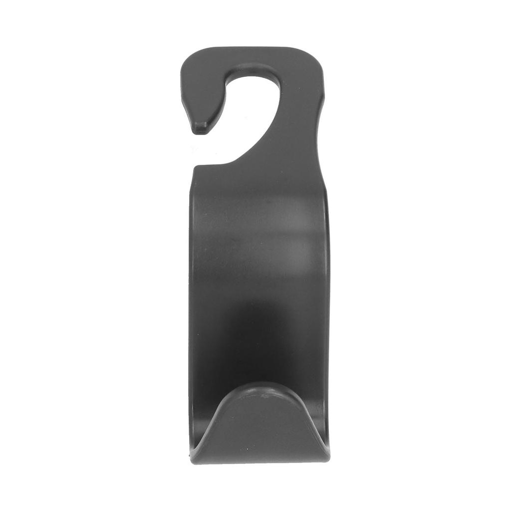 Car Hook PP Headrest Hook Black Portable Concealed Seat Back Hook for Handbag Purse